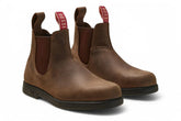 Rossi - 607 Booma Rustic Brown Leather Chelsea Boots